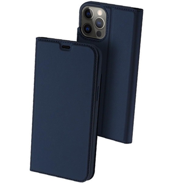 Чохол-книжка Dux Ducis з кишенею для візиток для Apple iPhone 13 Pro Max (6.7") Синій