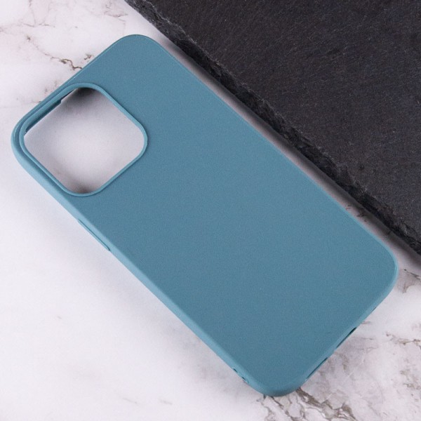 Силіконовий чохол Candy для Apple iPhone 13 Pro Max (6.7") Синій / Powder Blue Силіконовий чохол Candy для Apple iPhone 13 Pro Max (6.7") Синій / Powder Blue