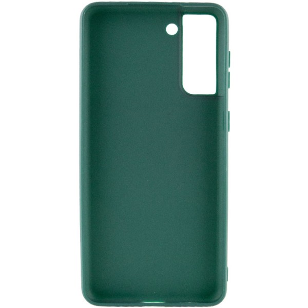Силіконовий чохол Candy для Samsung Galaxy S21+ Зелений / Forest green Силіконовий чохол Candy для Samsung Galaxy S21+ Зелений / Forest green