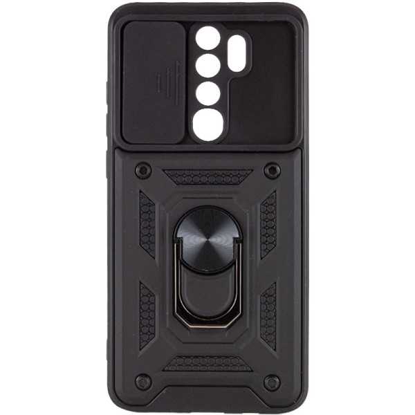 Ударостійкий чохол Camshield Serge Ring для Xiaomi Redmi Note 8 Pro Чорний Ударостійкий чохол Camshield Serge Ring для Xiaomi Redmi Note 8 Pro Чорний