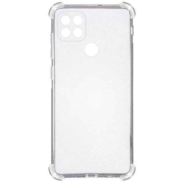 TPU чехол GETMAN Ease logo усиленные углы для Oppo A15s / A15 Бесцветный (прозрачный)