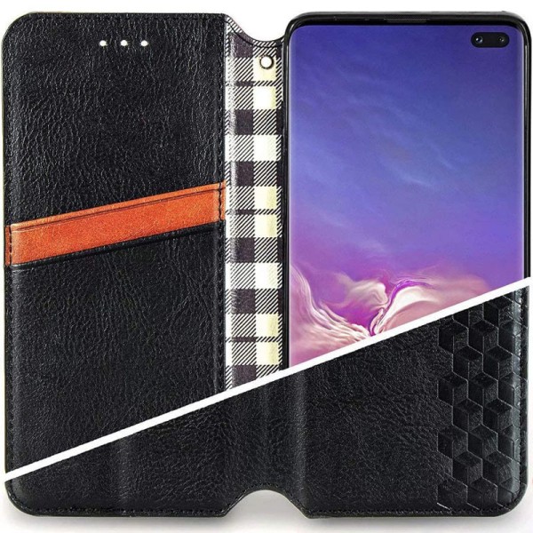 Кожаный чехол книжка GETMAN Cubic (PU) для Oppo A53 5G / A73 5G Черный Кожаный чехол книжка GETMAN Cubic (PU) для Oppo A53 5G / A73 5G Черный