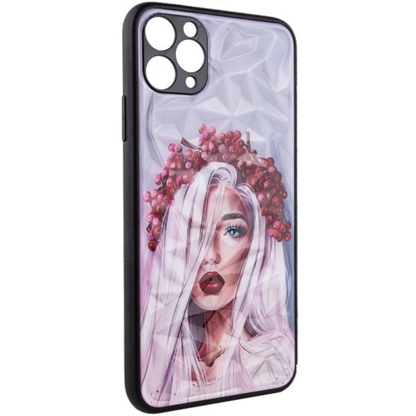 TPU+PC чохол Prisma Ladies для Apple iPhone 11 Pro Max (6.5") Ukrainian Girl