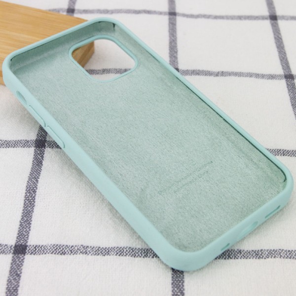 Чохол Silicone Case Full Protective (AA) для Apple iPhone 13 (6.1") Бірюзовий / Beryl Чохол Silicone Case Full Protective (AA) для Apple iPhone 13 (6.1") Бірюзовий / Beryl