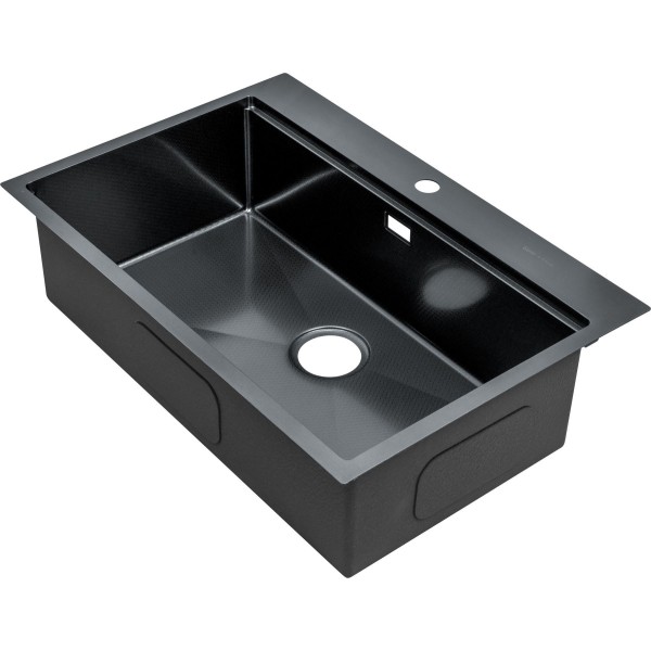 Кухонна мийка Gunter & Hauer Bever 7522 Black Honey Кухонна мийка Gunter & Hauer Bever 7522 Black Honey