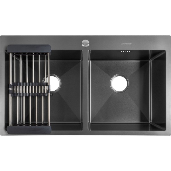 Кухонна мийка Gunter & Hauer Laber 8622 Black