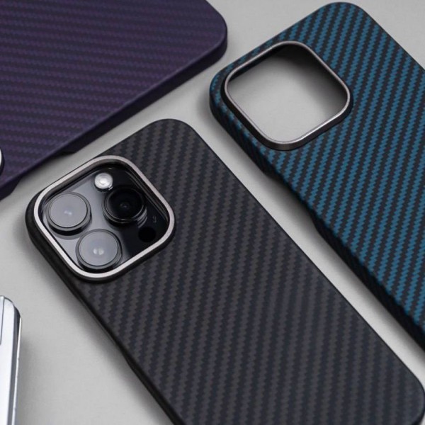 Чохол WAVE Premium Carbon Slim with Magnetic Ring iPhone 14 Plus/15 Plus black Чохол WAVE Premium Carbon Slim with Magnetic Ring iPhone 14 Plus/15 Plus black