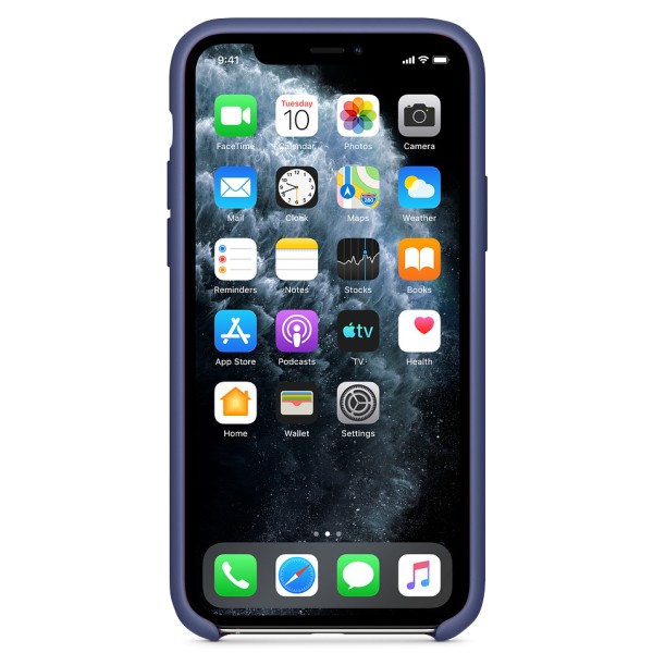 Чохол Silicone Case without Logo (AA) для Apple iPhone 11 Pro (5.8") Синій / Aqua Blue Чохол Silicone Case without Logo (AA) для Apple iPhone 11 Pro (5.8") Синій / Aqua Blue