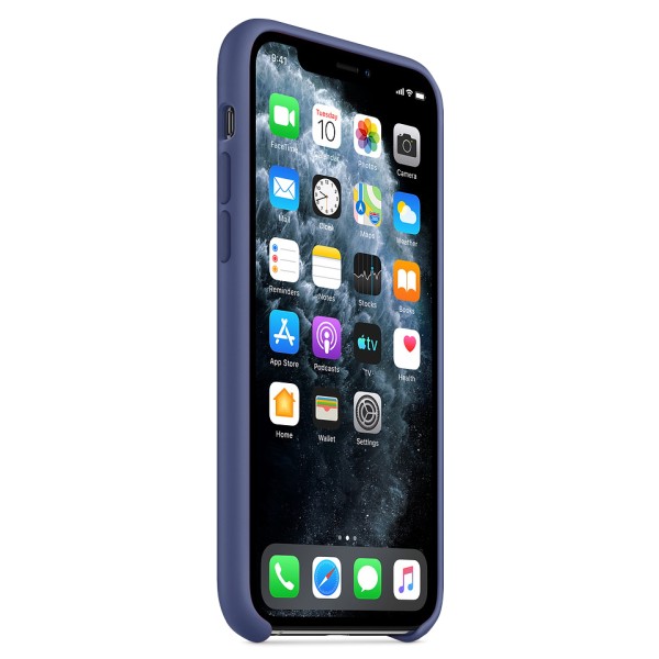 Чохол Silicone Case without Logo (AA) для Apple iPhone 11 Pro (5.8") Синій / Aqua Blue Чохол Silicone Case without Logo (AA) для Apple iPhone 11 Pro (5.8") Синій / Aqua Blue