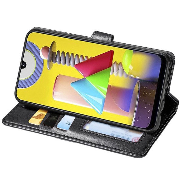 Шкіряний чохол книжка GETMAN Gallant (PU) для Samsung Galaxy A32 4G Чорний
