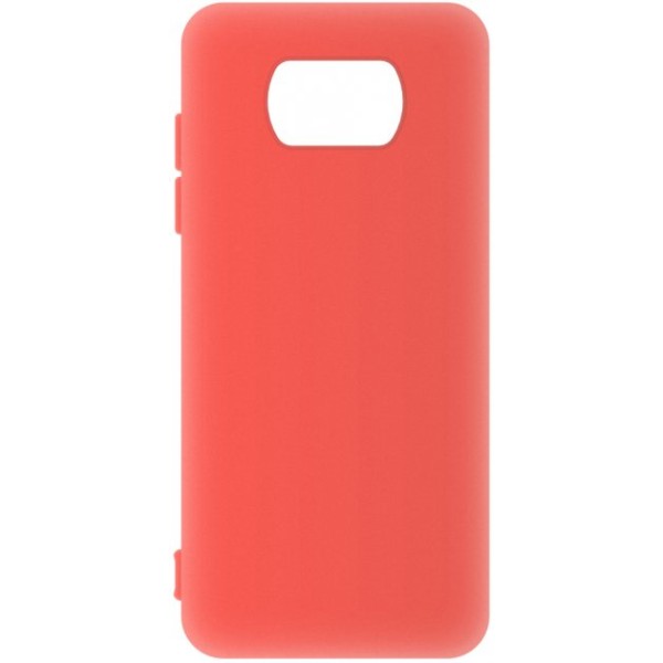 Чехол-накладка Xiaomi Pocophone X3 Jelly Silicone Case Red (14)