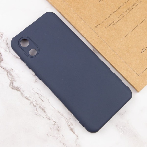 Чохол Silicone Cover Lakshmi Full Camera (A) для Samsung Galaxy A03 Core Синій / Midnight Blue Чохол Silicone Cover Lakshmi Full Camera (A) для Samsung Galaxy A03 Core Синій / Midnight Blue