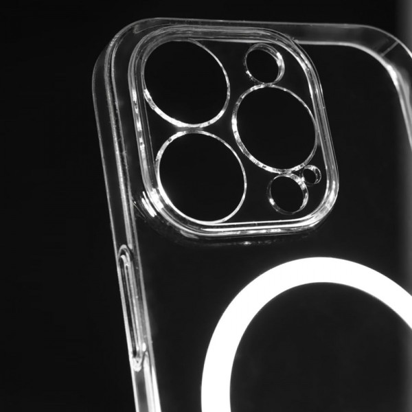 Чохол WAVE Premium Crystal Case with Magnetic Ring iPhone 14 transparent Чохол WAVE Premium Crystal Case with Magnetic Ring iPhone 14 transparent