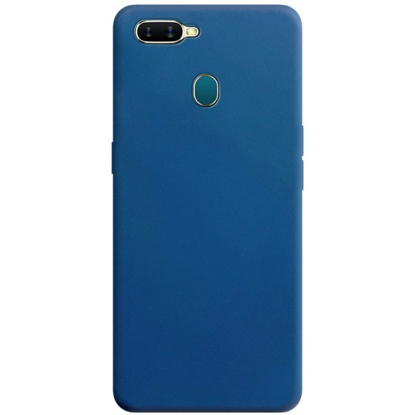 Чехол-накладка Oppo A12 Silicon Case Candy Blue