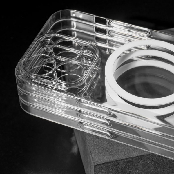 Чохол WAVE Premium Crystal Case with Magnetic Ring iPhone 14 transparent Чохол WAVE Premium Crystal Case with Magnetic Ring iPhone 14 transparent