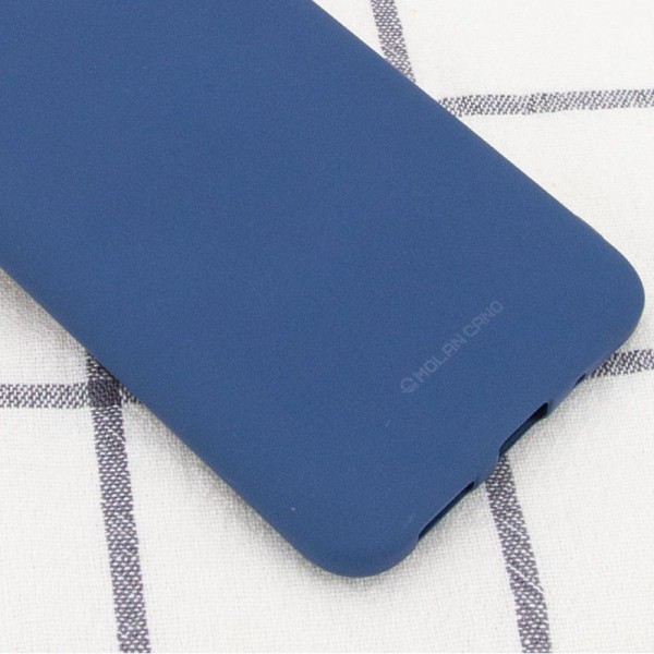 TPU чехол Molan Cano Smooth для Samsung Galaxy A02 Синий