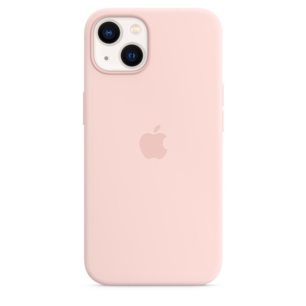 Чохол-накладка iPhone 13 Apple Silicone Case 1:1 with MagSafe Chalk Pink Чохол-накладка iPhone 13 Apple Silicone Case 1:1 with MagSafe Chalk Pink