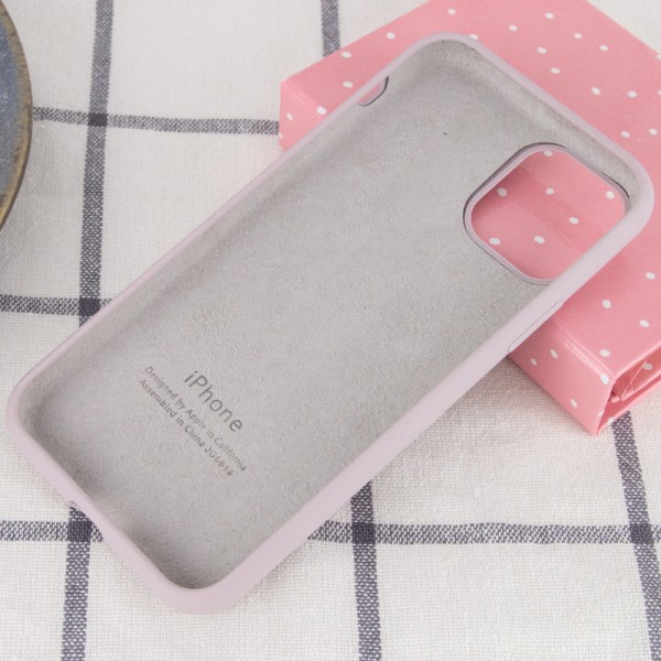 Чохол Silicone Case Full Protective (AA) для Apple iPhone 11 Pro Max (6.5") Сірий / Lavender Чохол Silicone Case Full Protective (AA) для Apple iPhone 11 Pro Max (6.5") Сірий / Lavender
