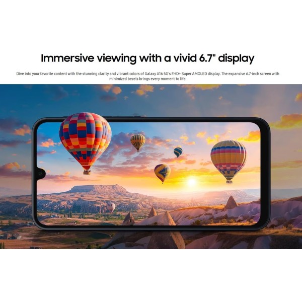 Смартфон Samsung Galaxy A16 4/128GB Gray (A165F)