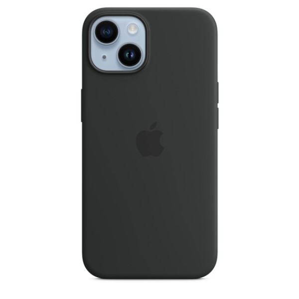 Чохол-накладка iPhone 14 Apple Silicone Case 1:1 with MagSafe Midnight