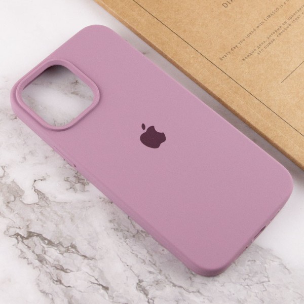 Чохол Silicone Case Full Protective (AA) для Apple iPhone 13 Pro (6.1") Ліловий / Lilac Pride