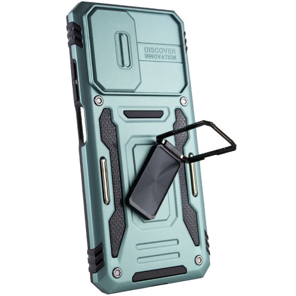 Ударостійкий чохол Camshield Army Ring для Xiaomi Redmi 9A Зелений / Light Green Ударостійкий чохол Camshield Army Ring для Xiaomi Redmi 9A Зелений / Light Green