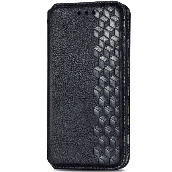 Шкіряний чохол книжка GETMAN Cubic (PU) для Xiaomi Redmi Note 9 / Redmi 10X Чорний