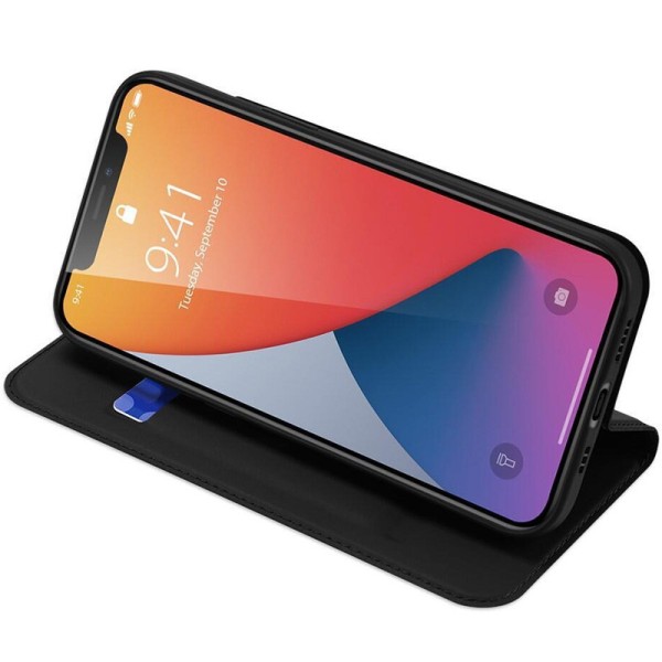 Чохол-книжка Dux Ducis з кишенею для візиток для Apple iPhone 14 / 13 (6.1") Чорний