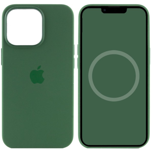 Чохол-накладка iPhone 13 Pro Apple Silicone Case with Animation & MagSafe Clover