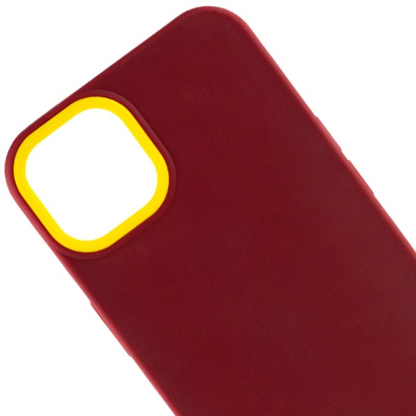 Чохол TPU+PC Bichromatic для Apple iPhone 12 Pro / 12 (6.1") Brown burgundy / Yellow Чохол TPU+PC Bichromatic для Apple iPhone 12 Pro / 12 (6.1") Brown burgundy / Yellow