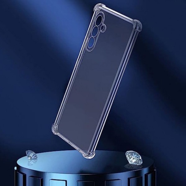 TPU чохол GETMAN Ease logo посилені кути Full Camera для Samsung Galaxy A54 5G Безбарвний (прозорий)