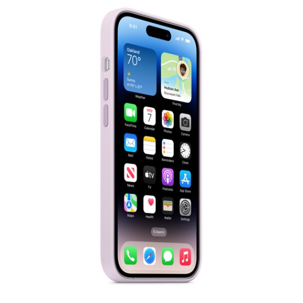Чохол-накладка iPhone 14 Pro Apple Silicone Case 1:1 with MagSafe Lilac