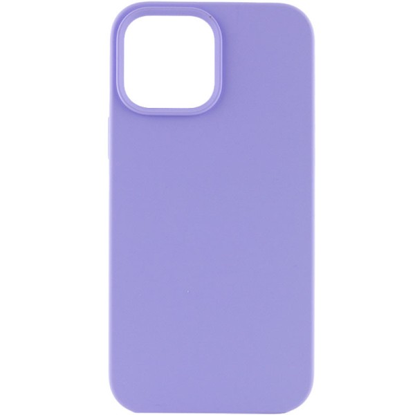 Чохол Silicone Case Full Protective (AA) NO LOGO для Apple iPhone 15 Plus (6.7") Бузковий / Dasheen