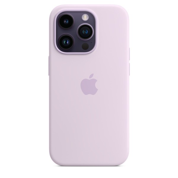 Чохол-накладка iPhone 14 Pro Apple Silicone Case 1:1 with MagSafe Lilac