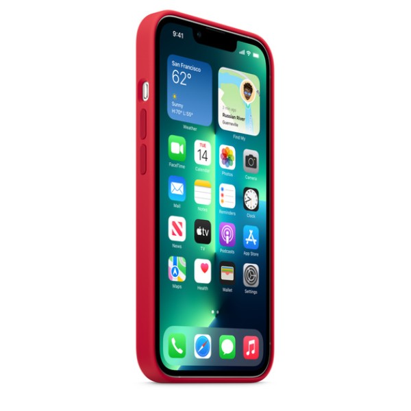 Чохол-накладка iPhone 13 Pro Apple Silicone Case 1:1 Red Чохол-накладка iPhone 13 Pro Apple Silicone Case 1:1 Red