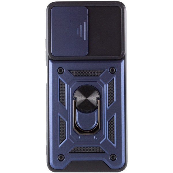 Ударостійкий чохол Camshield Serge Ring для Xiaomi Poco X4 GT Синій Ударостійкий чохол Camshield Serge Ring для Xiaomi Poco X4 GT Синій