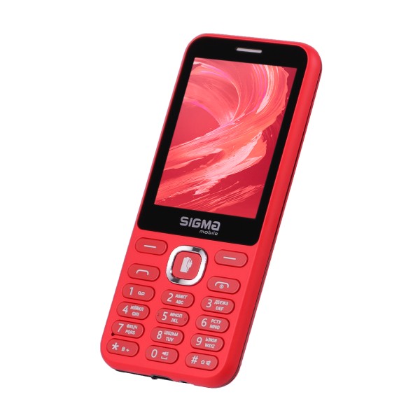 Телефон Sigma Mobile X-Style 31 Power Red 2023 Телефон Sigma Mobile X-Style 31 Power Red 2023