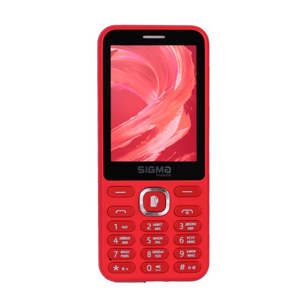 Телефон Sigma Mobile X-Style 31 Power Red 2023