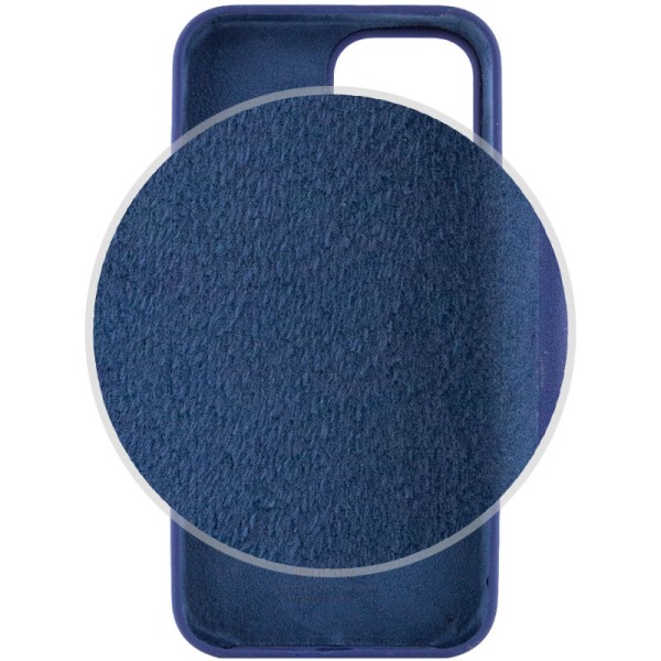 Чохол Silicone Case Full Protective (AA) для Apple iPhone 14 Plus (6.7") Синій / Deep navy Чохол Silicone Case Full Protective (AA) для Apple iPhone 14 Plus (6.7") Синій / Deep navy