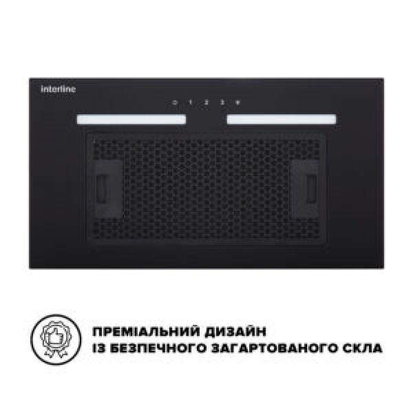 Витяжка Interline SWAY BL A/60 GL/S Витяжка Interline SWAY BL A/60 GL/S