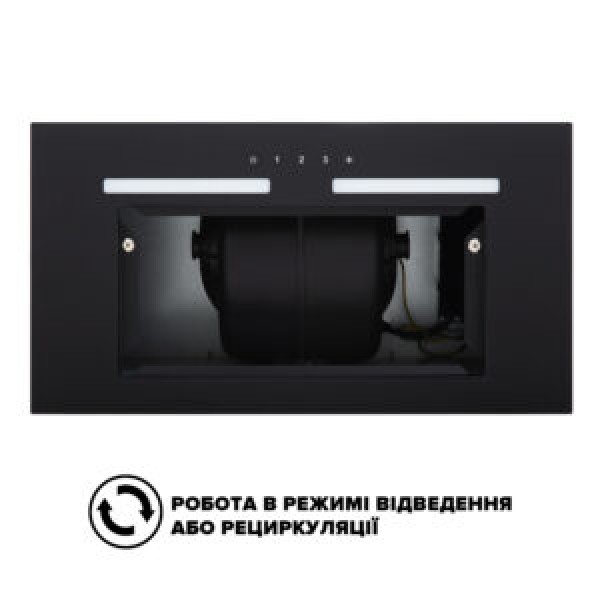 Витяжка Interline SWAY BL A/60 GL/S Витяжка Interline SWAY BL A/60 GL/S