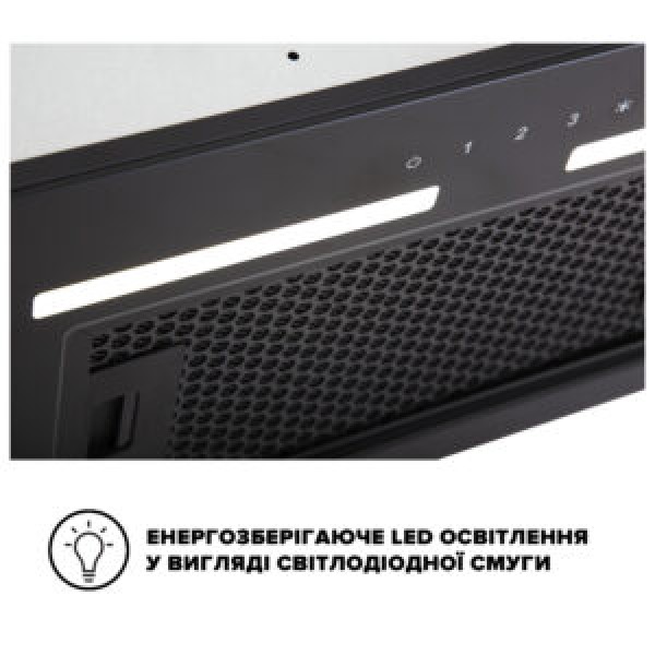 Витяжка Interline SWAY BL A/60 GL/S Витяжка Interline SWAY BL A/60 GL/S