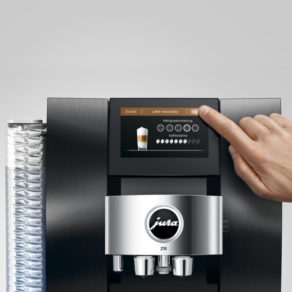 Кавомашина JURA Z10 Aluminium Dark Inox EA (15368) Кавомашина JURA Z10 Aluminium Dark Inox EA (15368)
