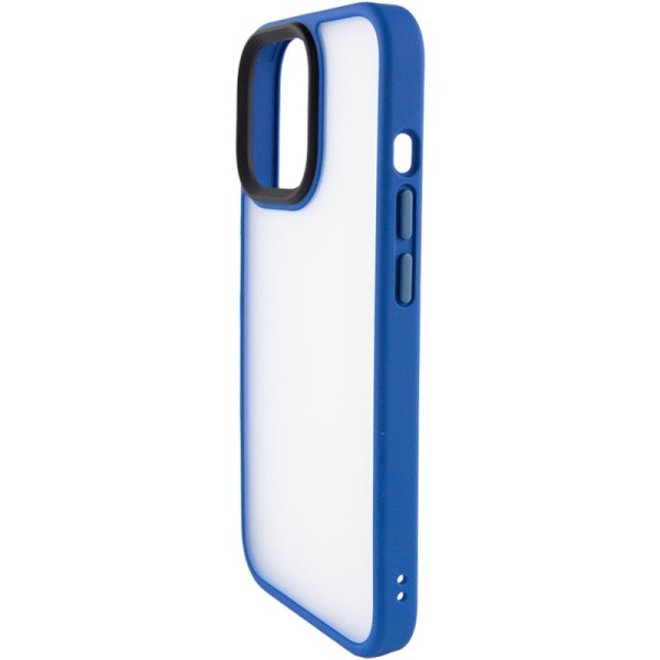 TPU+PC чохол Metal Buttons для Apple iPhone 14 (6.1") Блакитний TPU+PC чохол Metal Buttons для Apple iPhone 14 (6.1") Блакитний