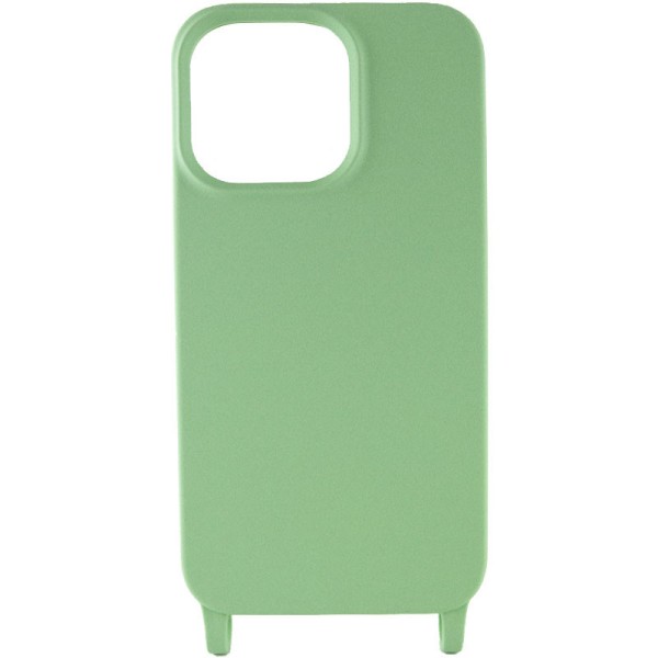 Чохол TPU two straps California для Apple iPhone 13 Pro (6.1") Зелений / Pistachio Чохол TPU two straps California для Apple iPhone 13 Pro (6.1") Зелений / Pistachio