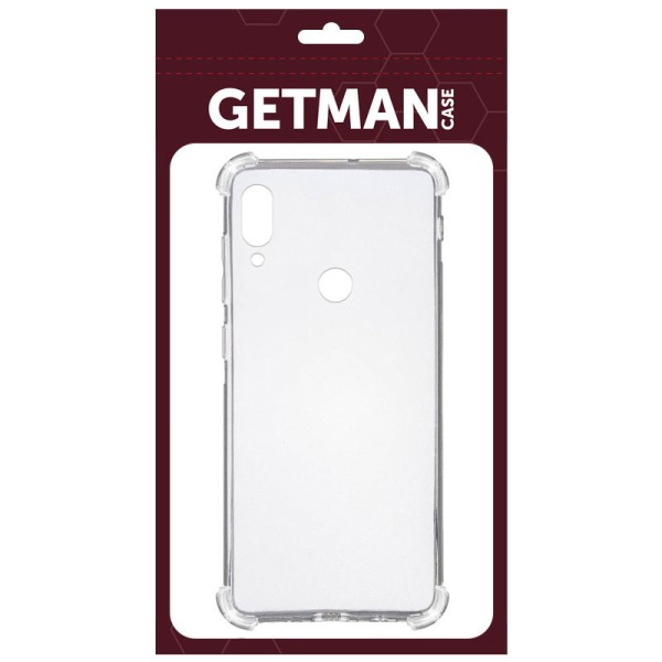 TPU чохол GETMAN Ease logo посилені кути для Xiaomi Redmi Note 5 Pro / Note 5 (AI Dual Camera) Безбарвний (прозорий)