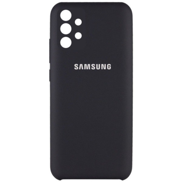 Чохол-накладка Samsung A725 (A72-2021) Silicone Cover Full without Logo (A) Black