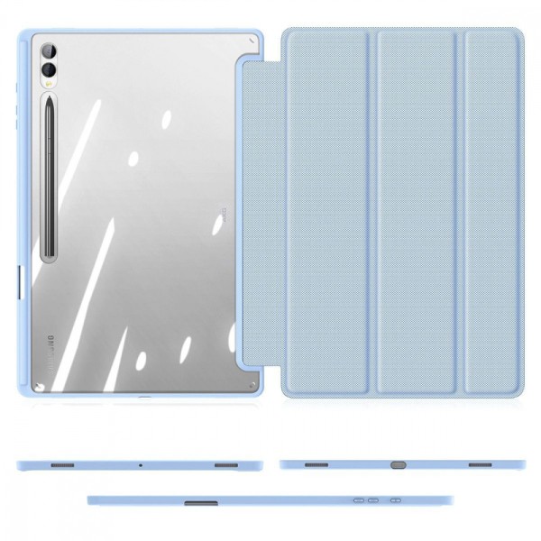 Чохол Dux Ducis Toby Series iPad Air 6 13" (2024) / Pro 12.9" (2018/2020/2021/2022) (With Apple Pencil Holder) blue Чохол Dux Ducis Toby Series iPad Air 6 13" (2024) / Pro 12.9" (2018/2020/2021/2022) (With Apple Pencil Holder) blue
