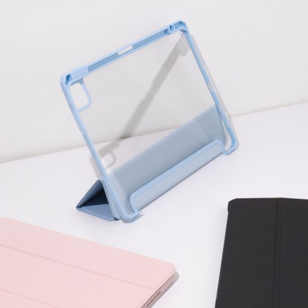 Чохол Dux Ducis Toby Series iPad Air 6 13" (2024) / Pro 12.9" (2018/2020/2021/2022) (With Apple Pencil Holder) blue Чохол Dux Ducis Toby Series iPad Air 6 13" (2024) / Pro 12.9" (2018/2020/2021/2022) (With Apple Pencil Holder) blue