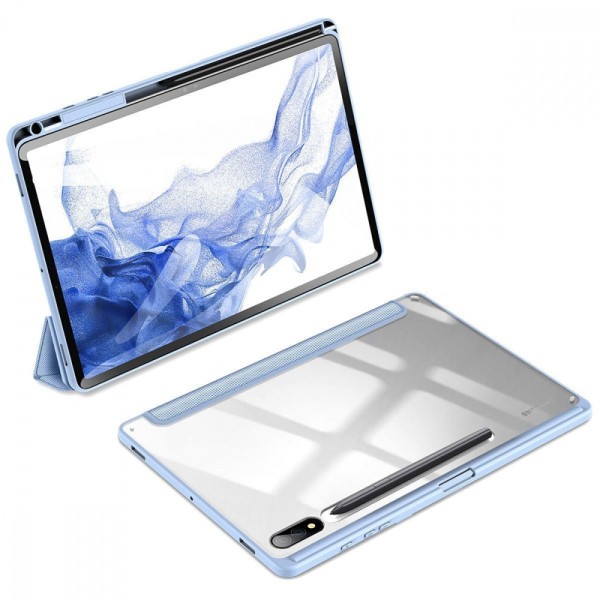 Чохол Dux Ducis Toby Series iPad Air 6 13" (2024) / Pro 12.9" (2018/2020/2021/2022) (With Apple Pencil Holder) blue Чохол Dux Ducis Toby Series iPad Air 6 13" (2024) / Pro 12.9" (2018/2020/2021/2022) (With Apple Pencil Holder) blue